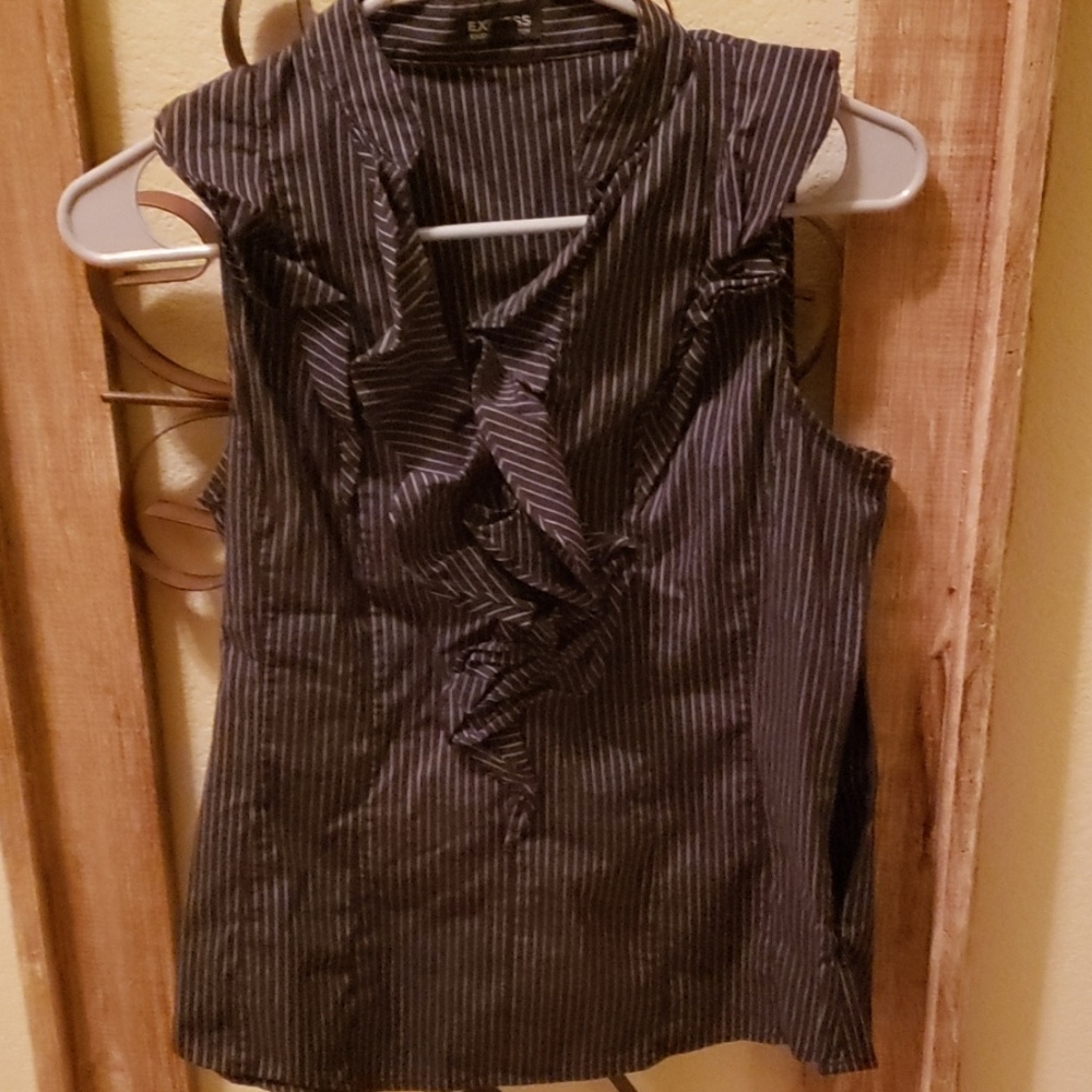 Ruffled blouse
